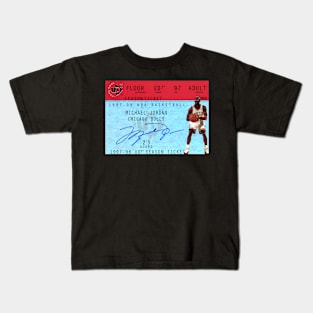 BASKETBALLART -JORDAN CARD 10 Kids T-Shirt